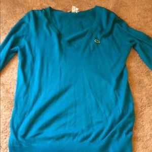 Lacoste v-neck sweater